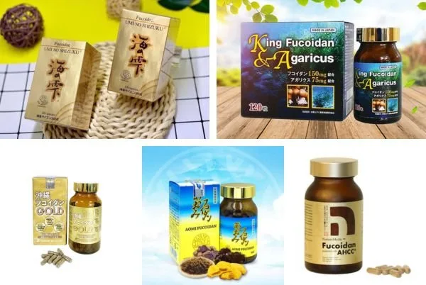 Các loại Fucoidan
