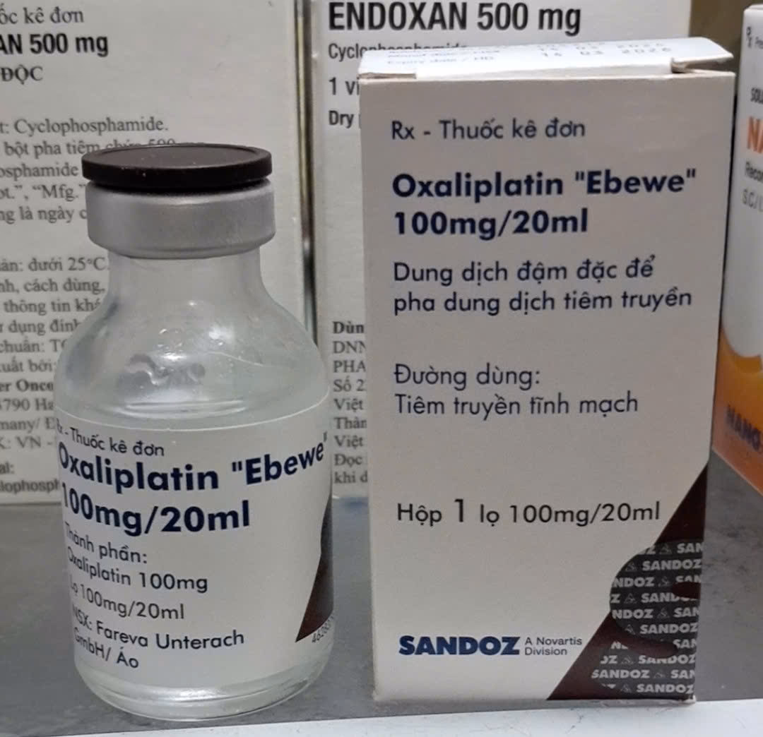 Oxaliplatin Ebewe 50mg/10ml