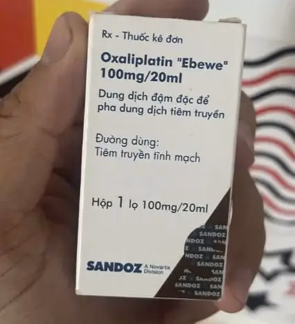 Oxaliplatin Ebewe 50mg/10ml